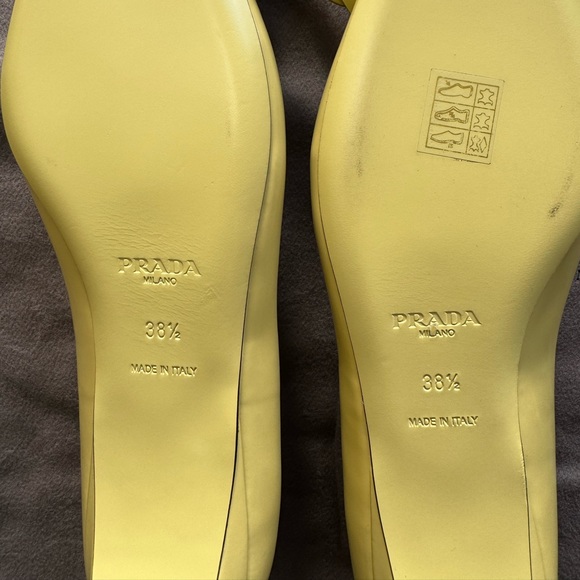 🔶Prada floral appliqués flats with brushed leather🔶 - Picture 3 of 8